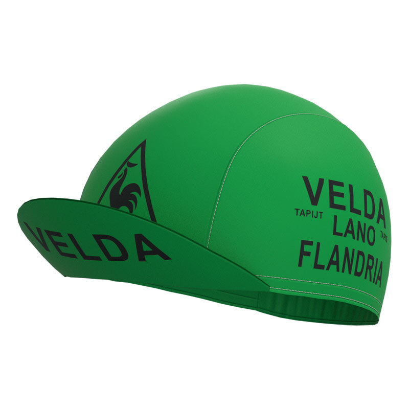 VELDA Green Retro Long Sleeve Cycling Kit