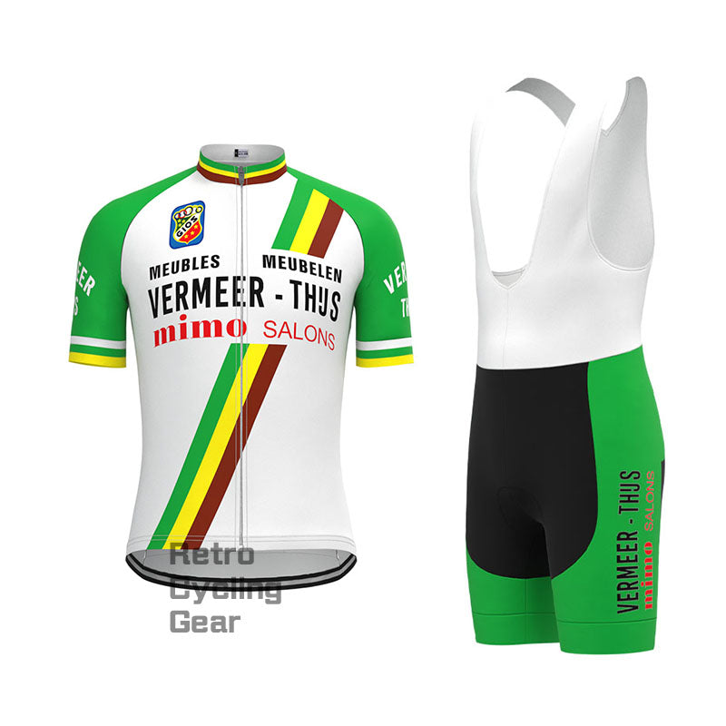 VER Stripe Retro Long Sleeve Cycling Kit