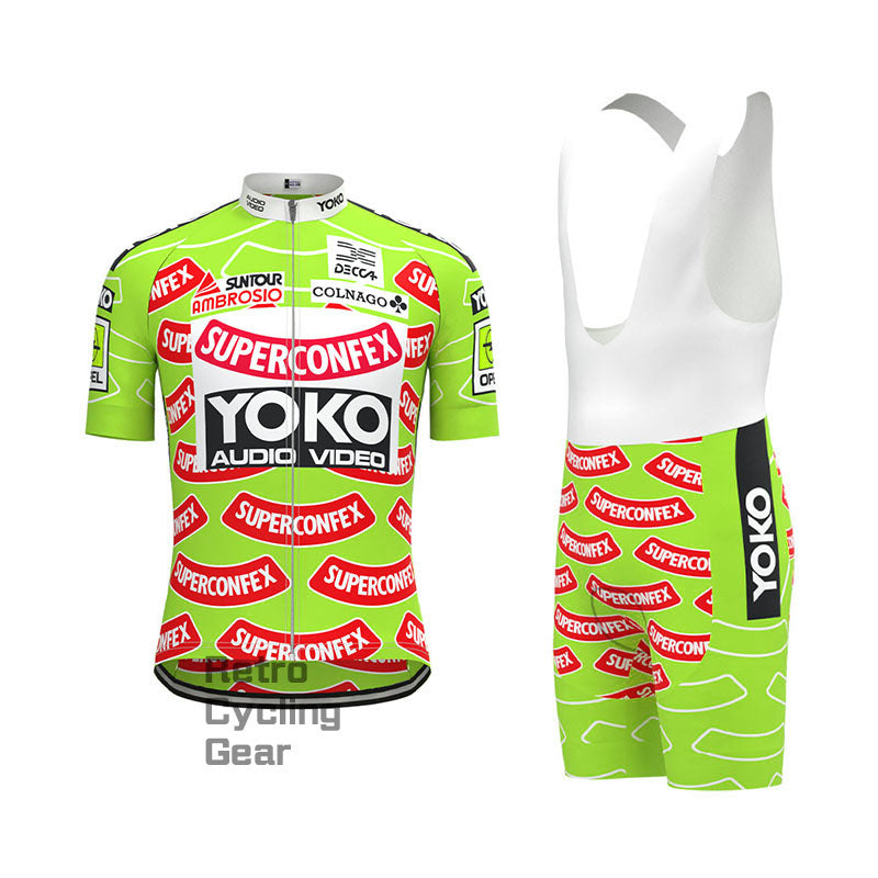 YOKO Retro Long Sleeve Cycling Kit