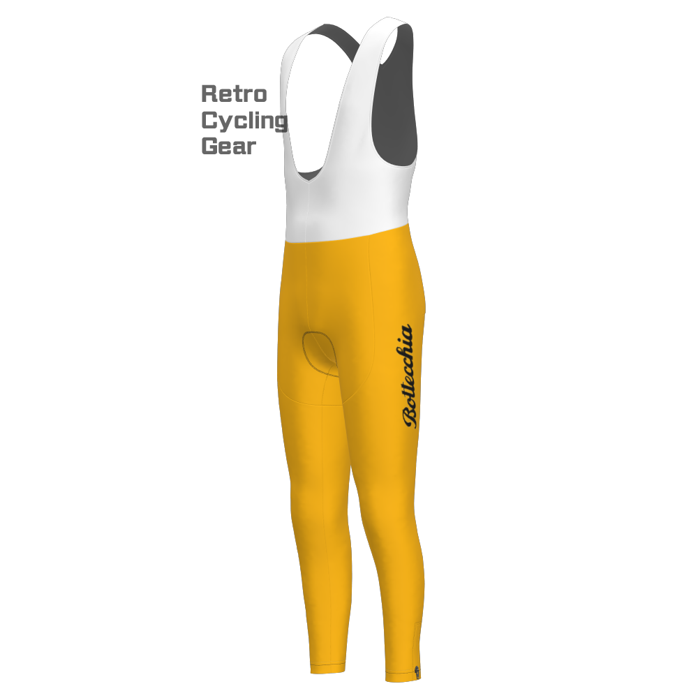 Yellow-ADR Retro Long Sleeve Cycling Kits