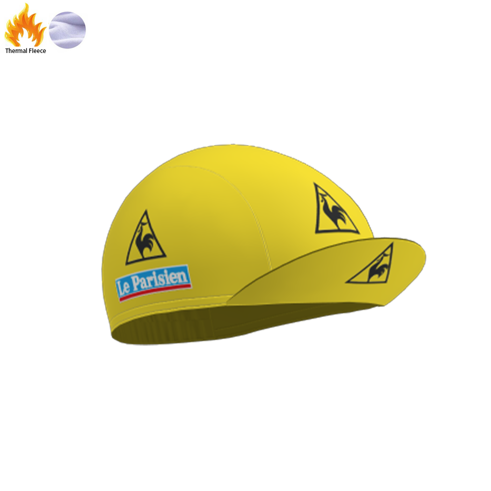 Yellow CARRERA Retro Cycling Cap