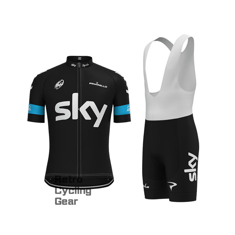 2013 sky Retro Long Sleeve Cycling Kits