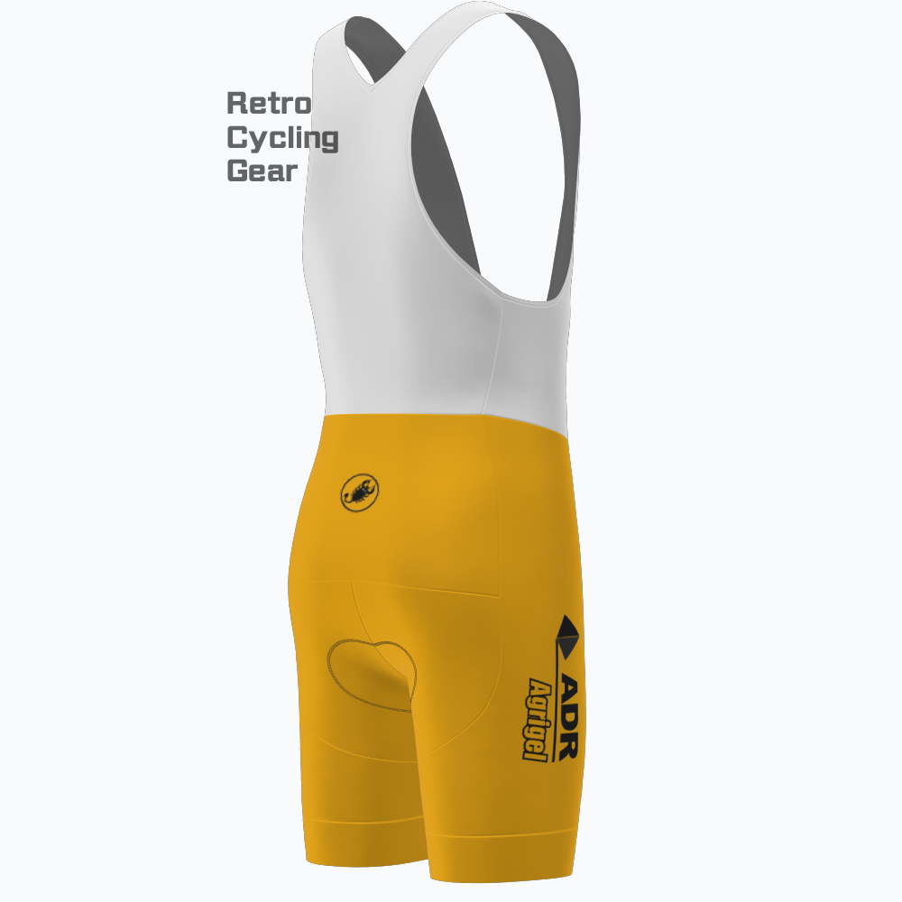 Yellow-ADR Retro Bib Cycling Shorts