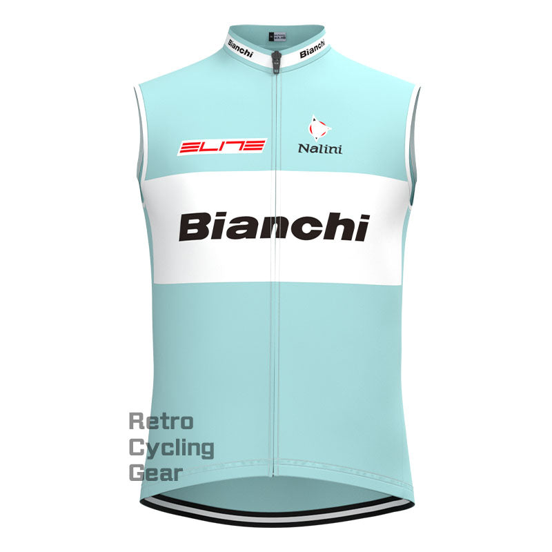 Bianchi Grau-Grünes Retro-Kurzarm-Radsport-Set
