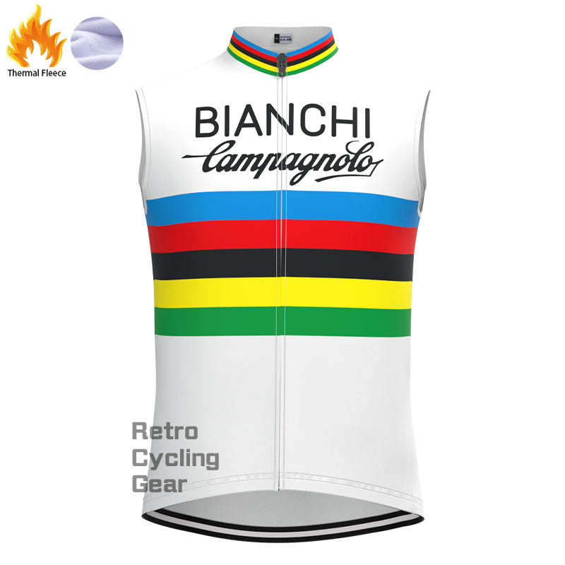 Bianchi Stripe Fleece Retro Cycling Kits