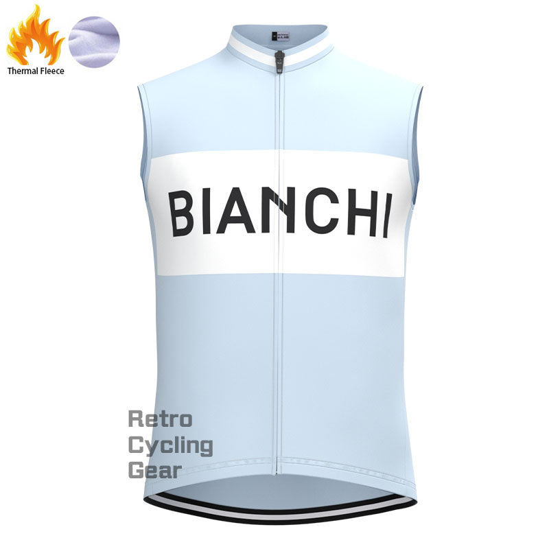 Bianchi Baby Blue Fleece Retro Cycling Kits