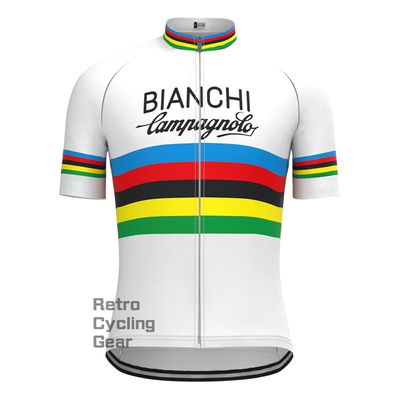 Bianchi Stripe Retro Long Sleeve Cycling Kit