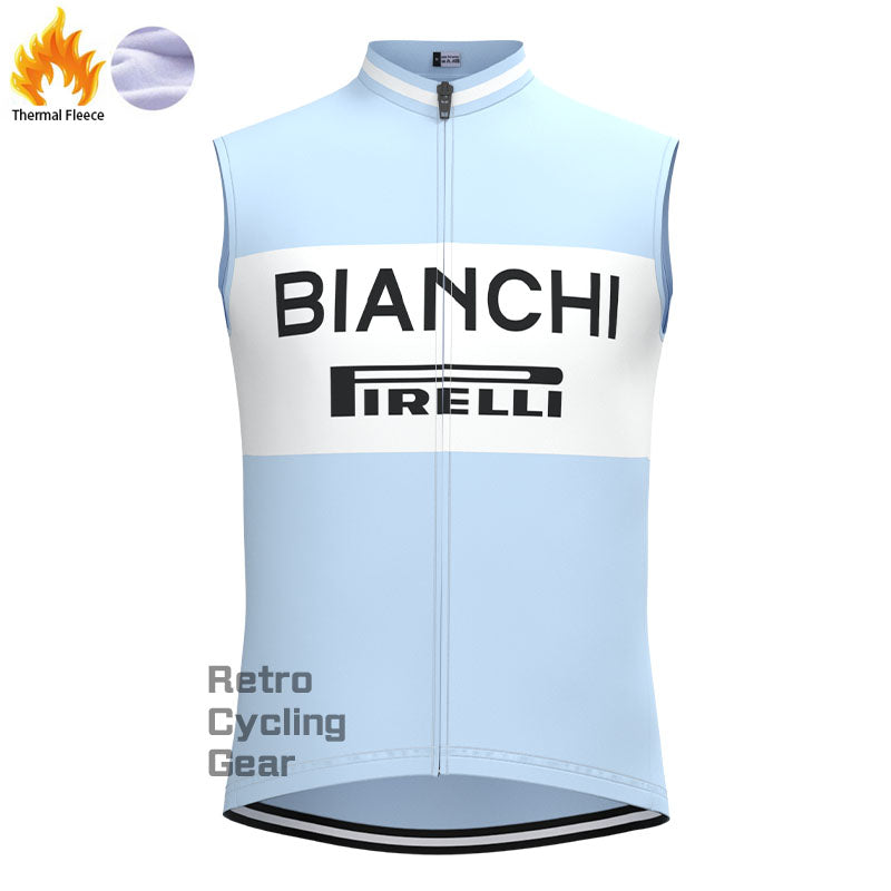 Bianchi Baby blue Fleece Retro Cycling Kits