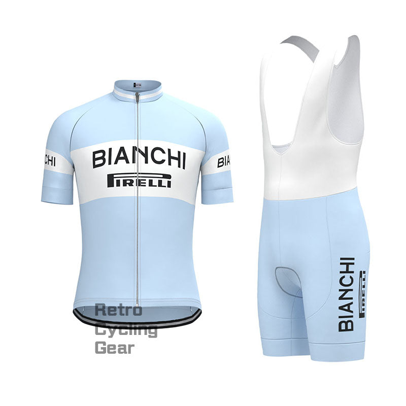 Bianchi Pirelli Retro Langarm-Fahrradset