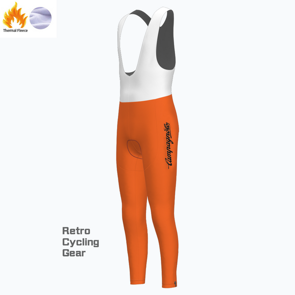 sem Fleece Retro Cycling Bib Pants