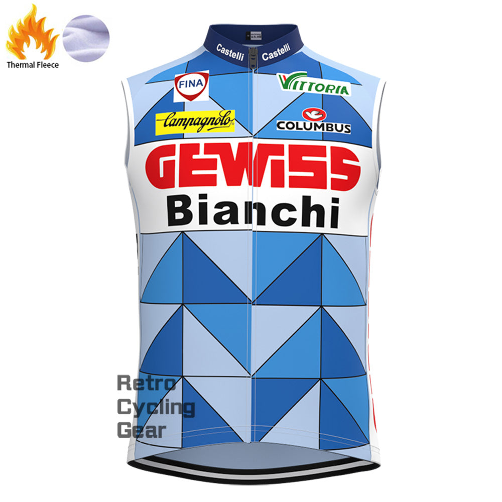 1988 Bianchi Fleece Retro Cycling Vest