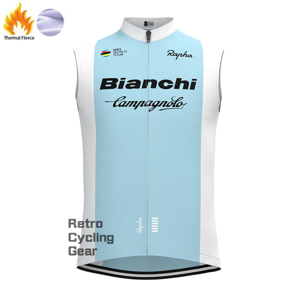 uci Campagnolo  Bianchi Fleece Cycling Vest