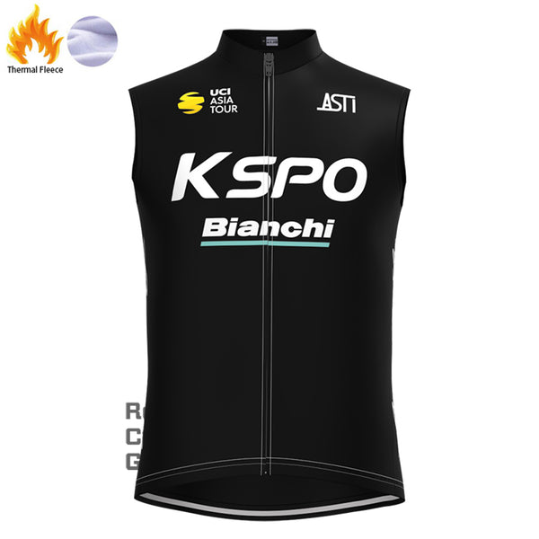 2018 Bianchi Fleece Retro Cycling Vest