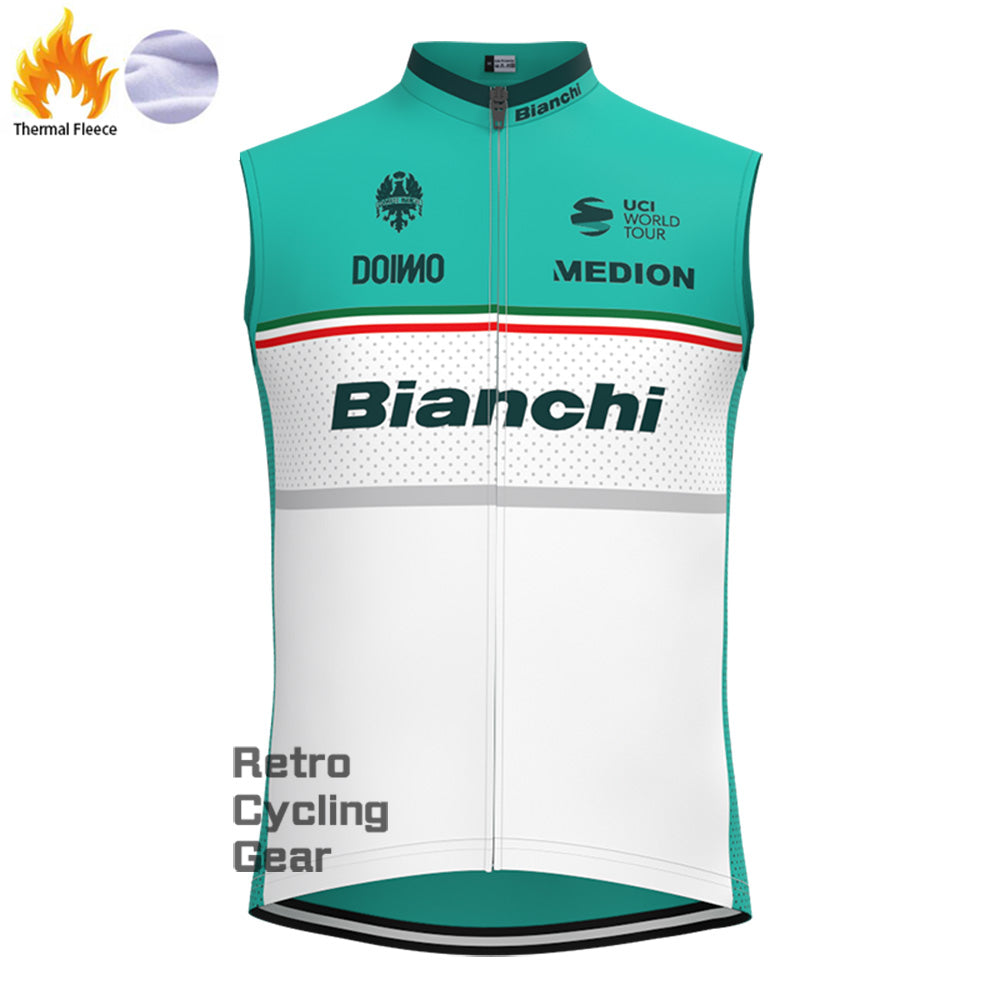 uci  Bianchi Fleece Cycling Vest