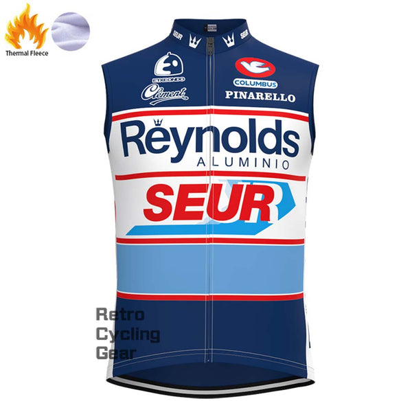 Reynolds SEUR Fleece Retro Cycling Vest