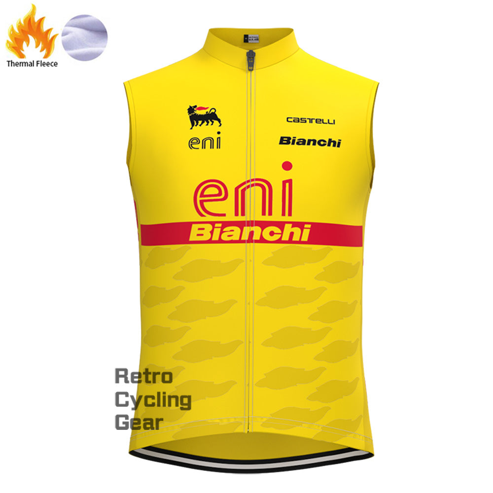 Eni Bianchi Fleece Long Cycling Kits