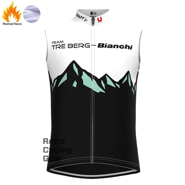 2016 Bianchi Fleece Retro Cycling Vest