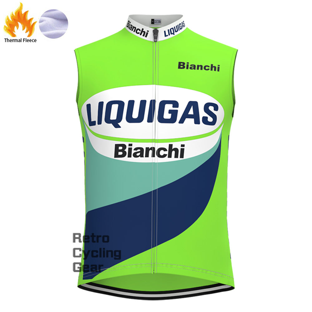 2005 Bianchi Fleece Retro Long Cycling Kits