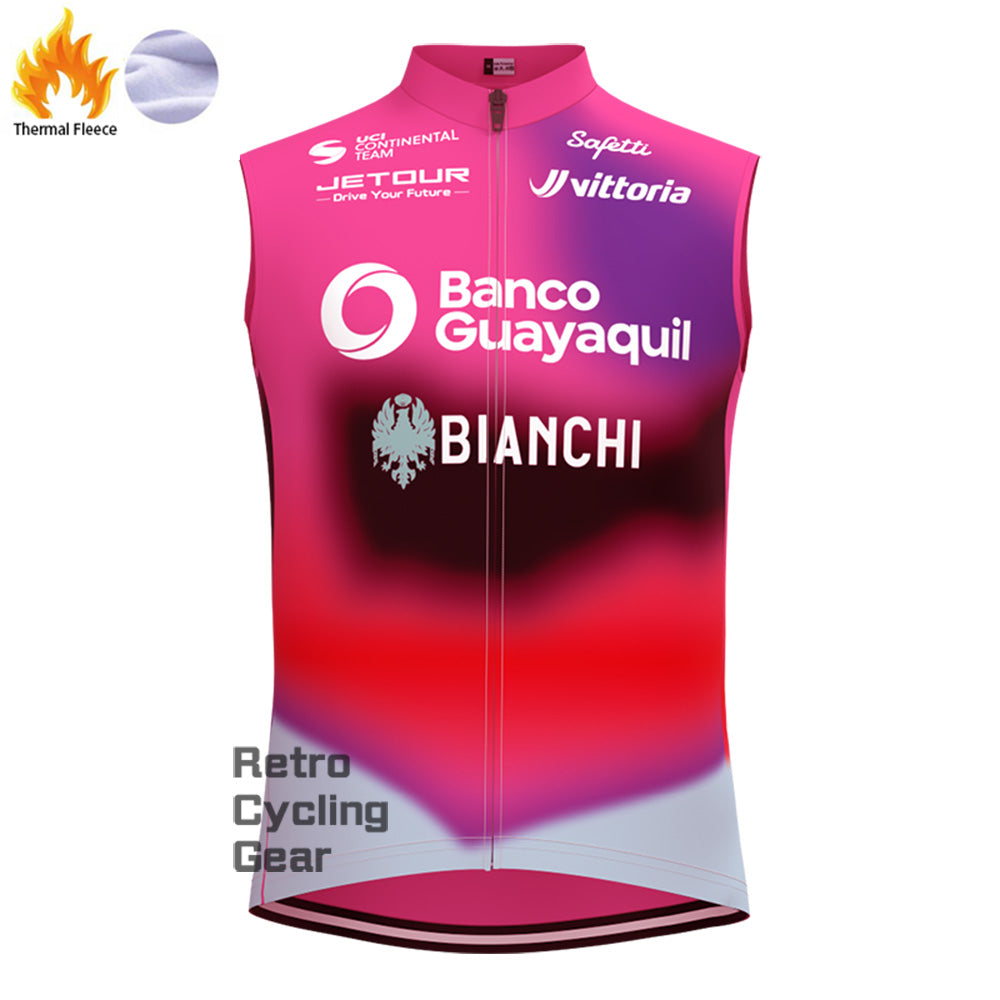 2024 Bianchi Fleece Retro Cycling Vest