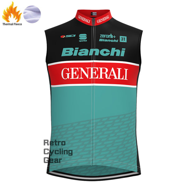 Generali  Bianchi Fleece Cycling Vest