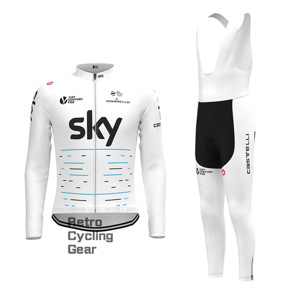 2017 white sky Retro Short Sleeve Cycling Kits