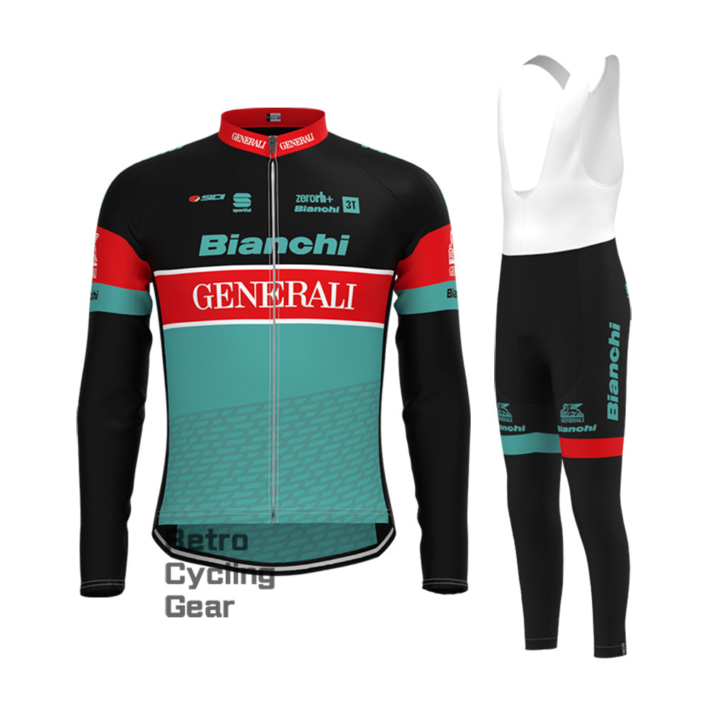 Generali  Bianchi Short Sleeve Cycling Kits