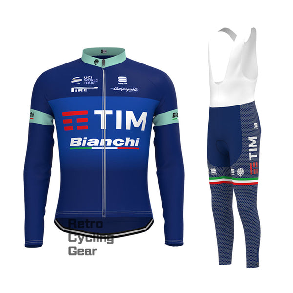 TIM Bianchi Long Sleeve Cycling Kits