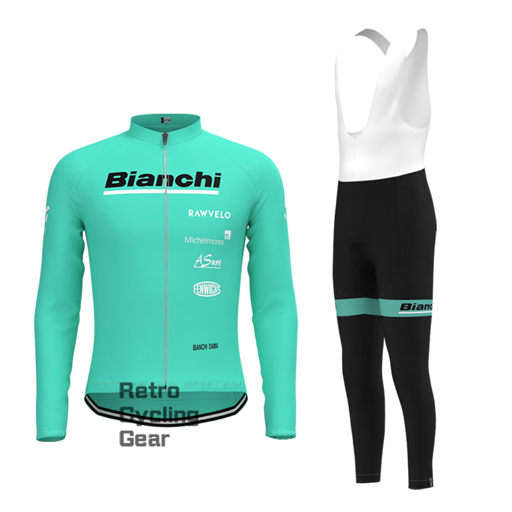 2021 Bianchi Retro Long Sleeve Cycling Kits