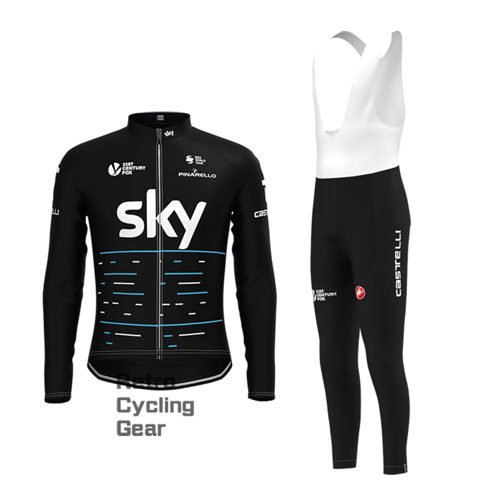 2017 black sky Retro Short Sleeve Cycling Kits