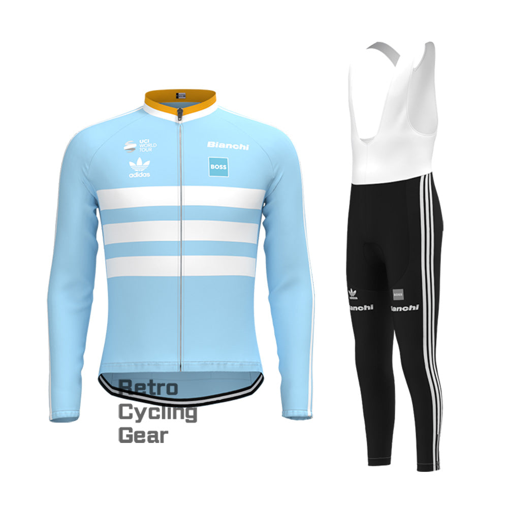 BOSS  Bianchi Short Sleeve Cycling Kits