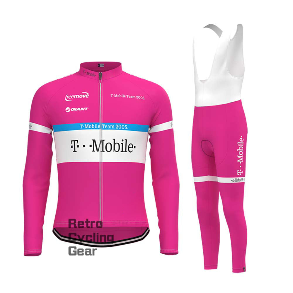 T-Mobile purple Retro Short Sleeve Cycling Kits