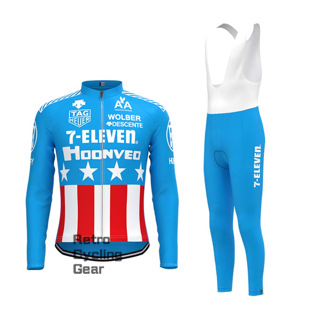 1990s 7-ELEVEN Retro Long Sleeve Cycling Kits