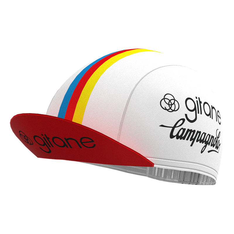 Gitane Rot Blau Retro Langarm-Radsport-Set