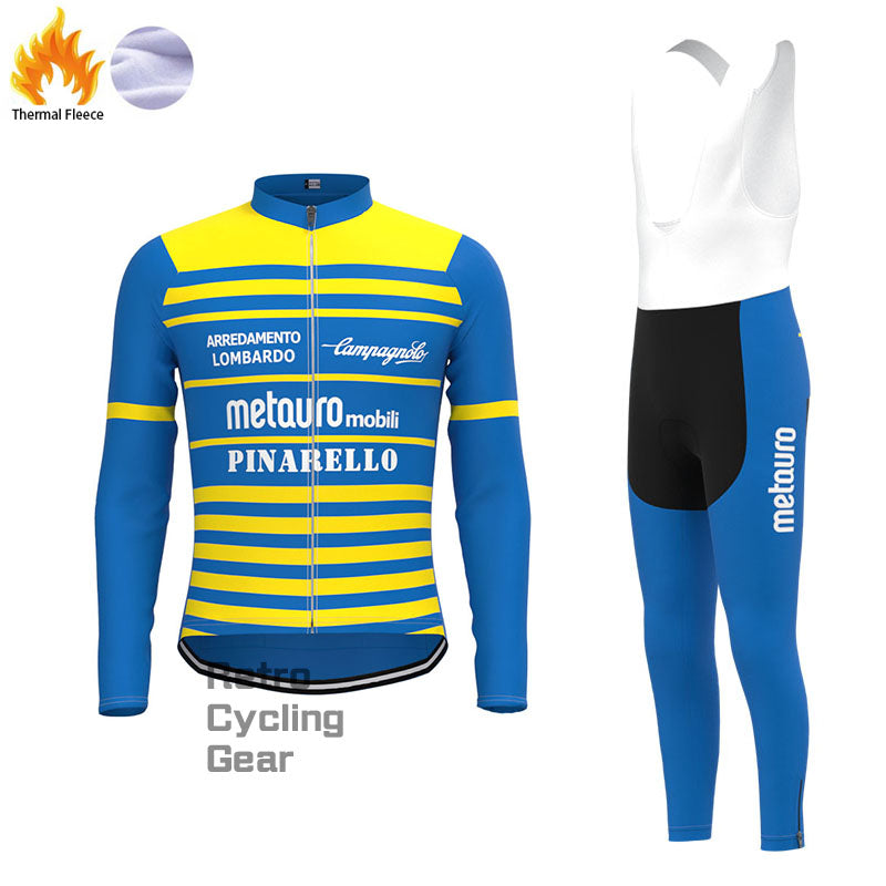 metauro Fleece Retro Cycling Kits