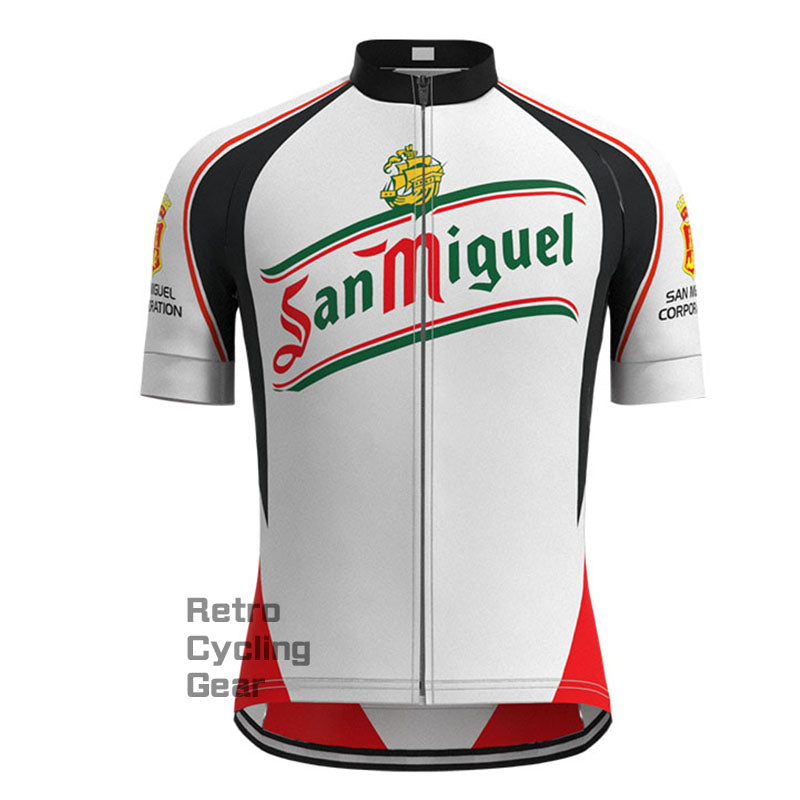 San Miguel Retro Langarm-Fahrradset