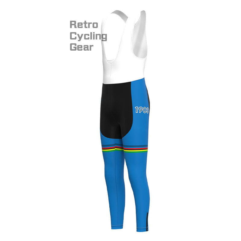 France Retro Kurzarm-Radsport-Set