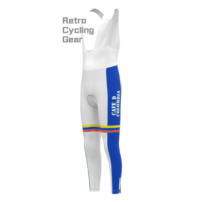 Cafe D Colombia Retro Long Sleeve Cycling Kit