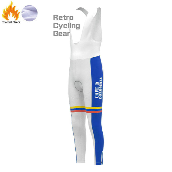 Cafe D Colombia Fleece Retro Cycling Pants