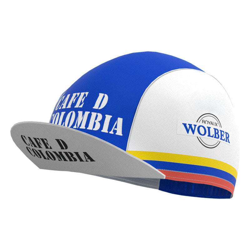 Cafe D Colombia Retro Cycling Cap