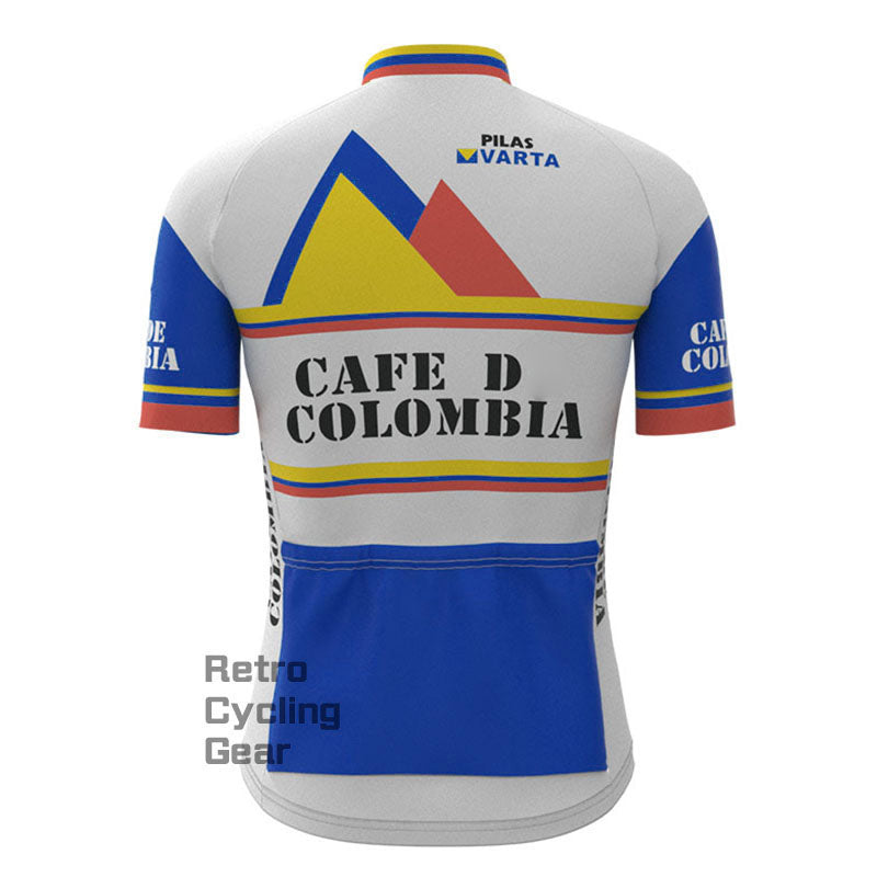 Cafe D Colombia Retro Short Sleeve Cycling Kit