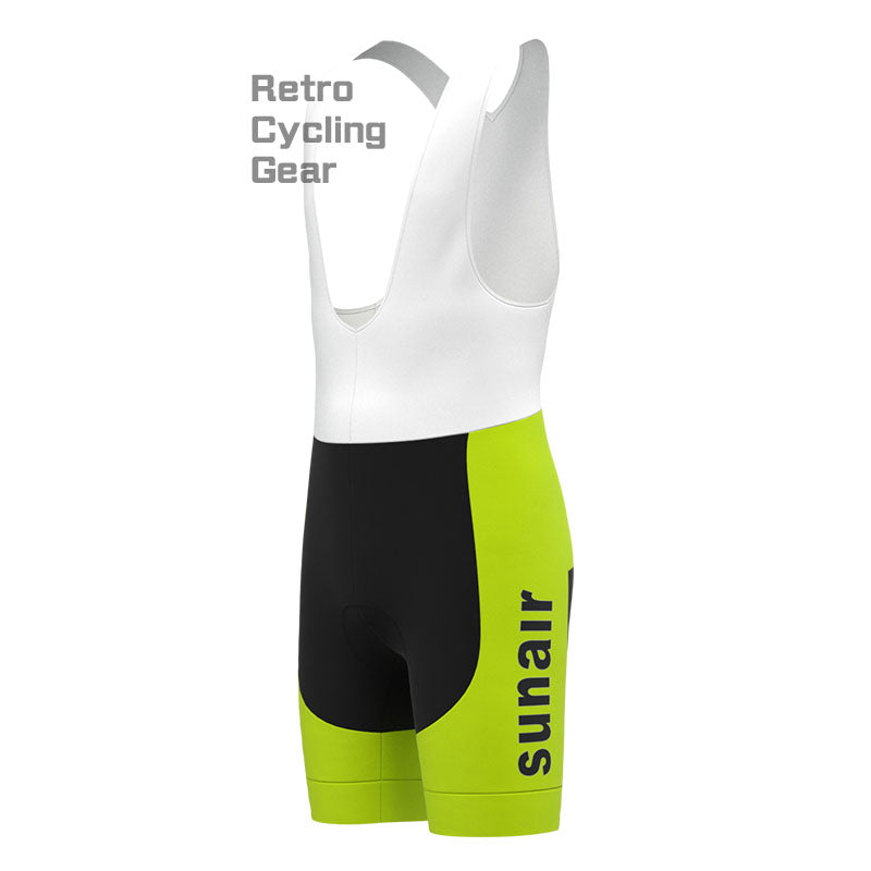 sunair Green Retro Long Sleeve Cycling Kit