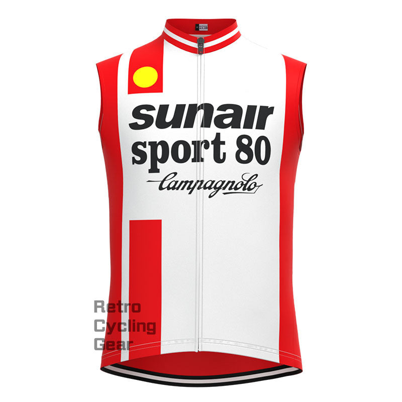 SUNAIR Red Retro Long Sleeve Cycling Kit