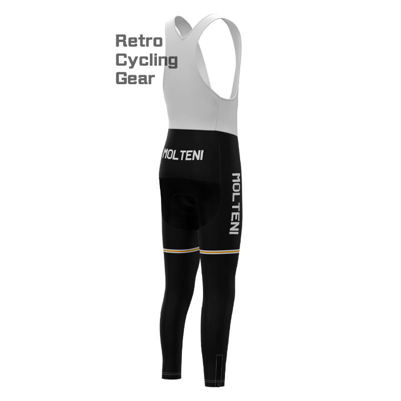 MOLTENI Black Fleece Retro Cycling Kits