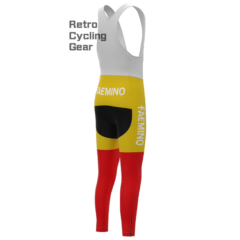 FAEMINO Retro Long Sleeve Cycling Kit