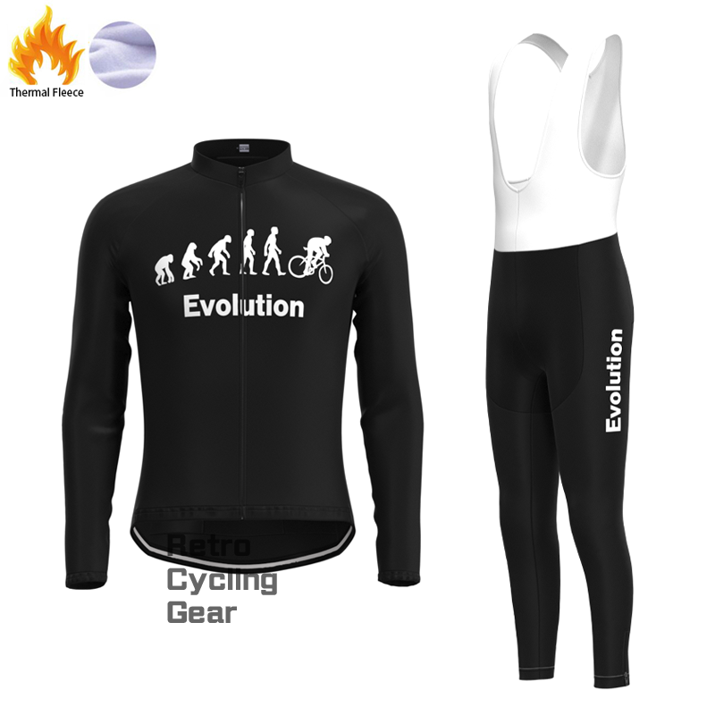 Retro-Radsport-Sets aus Fleece von Evolution