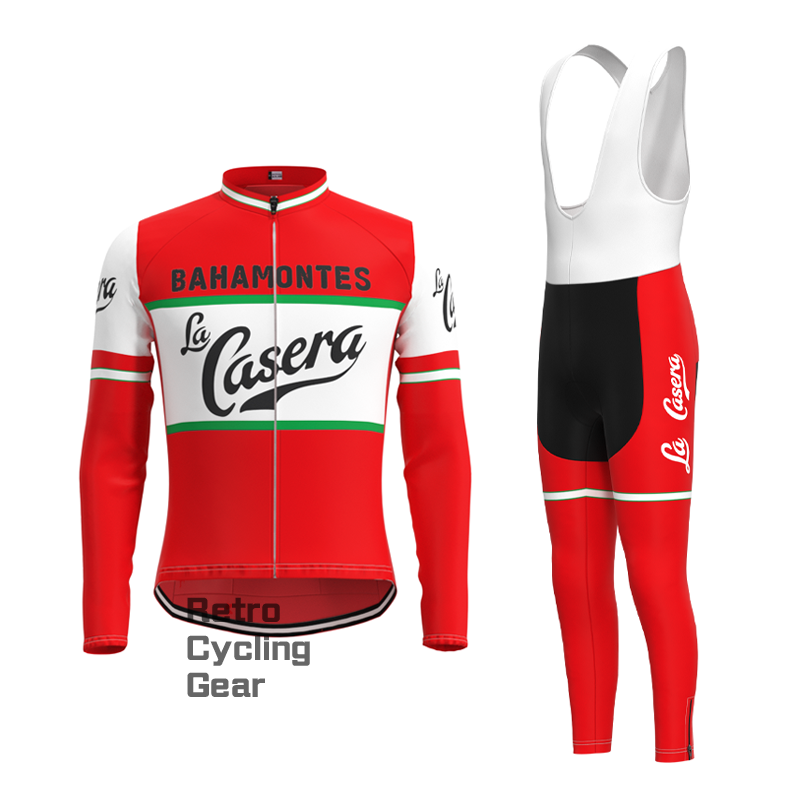 La Casera Retro Long Sleeve Cycling Kit