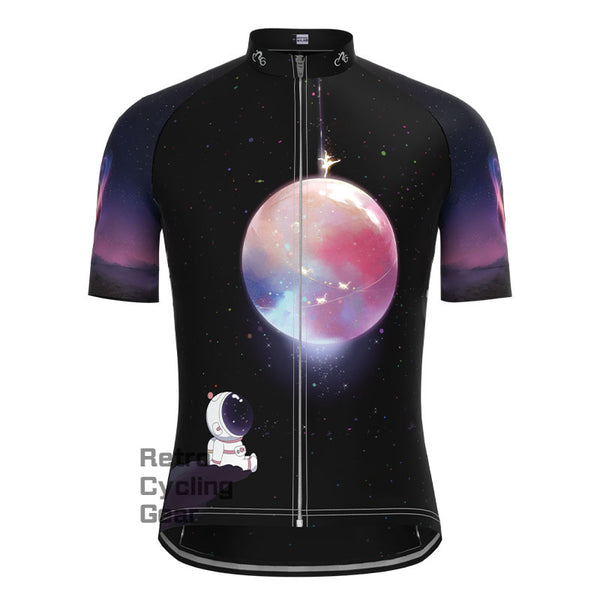 Star Astronaut Short Sleeves Cycling Jersey