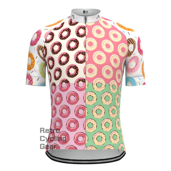 Delicious doughnuts Short Sleeves Cycling Jersey