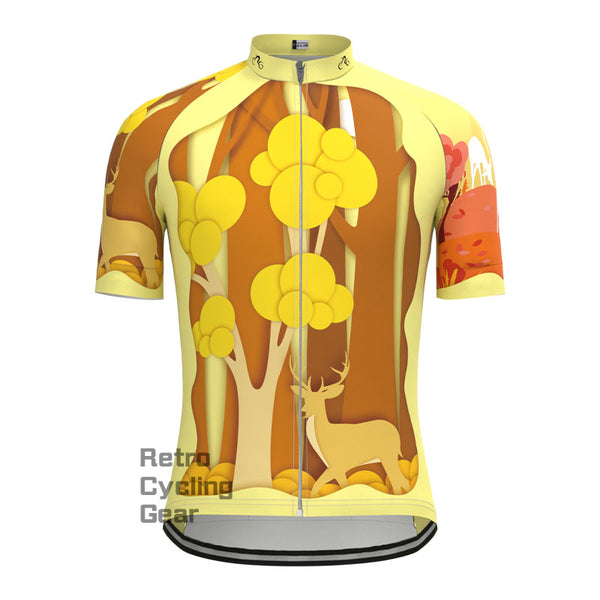 Fawn Autumn Equinox Short Sleeves Cycling Jersey