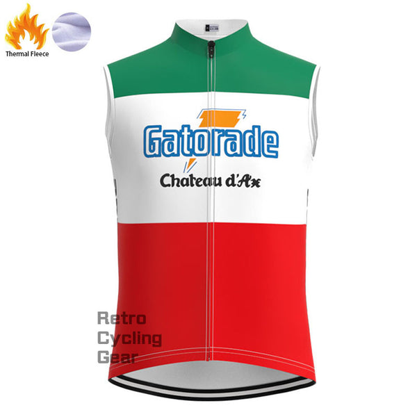 Gatorade Fleece Retro Cycling Vest